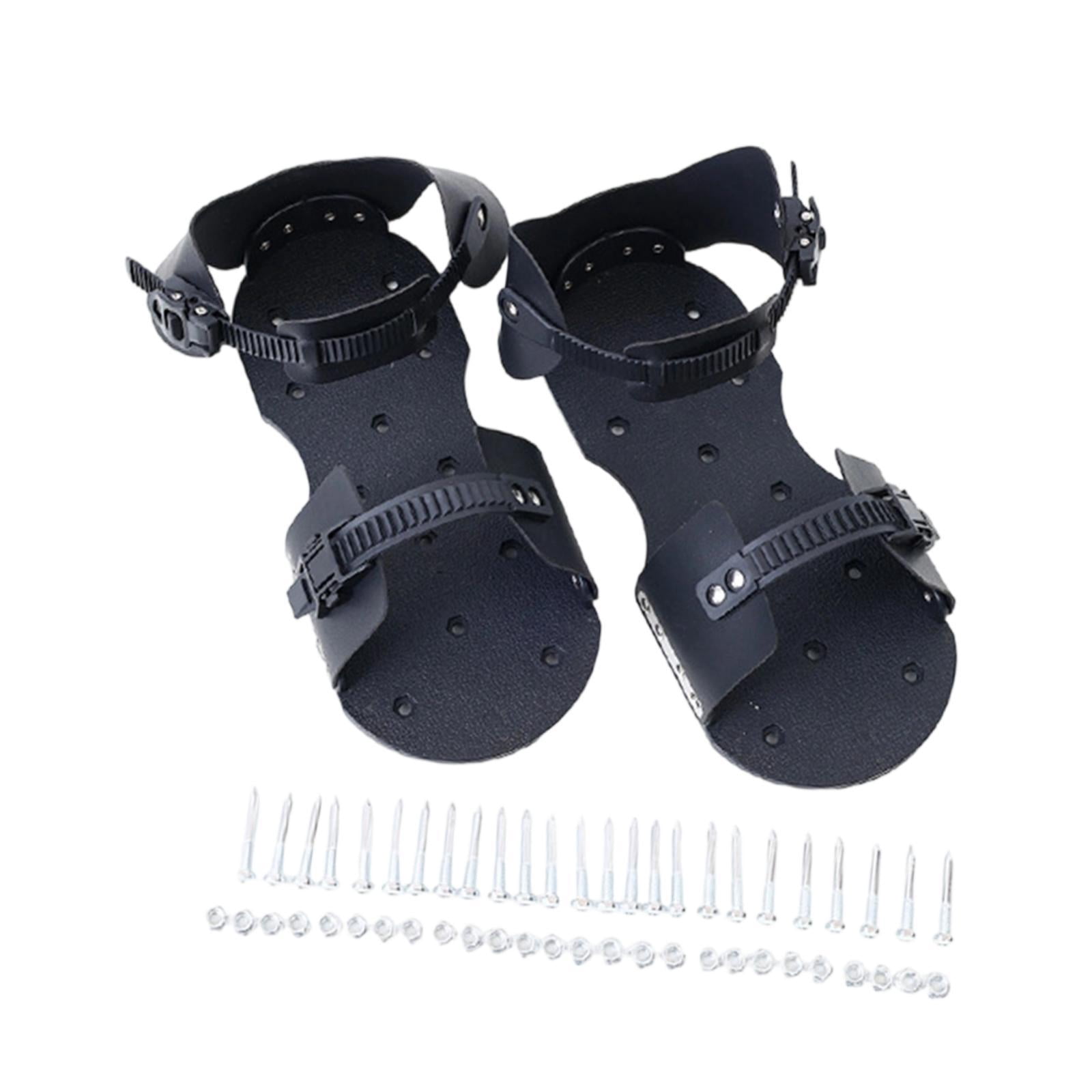 MAGIDEAL Lawn Aerator Shoes Yard Aerator Tool for Epoxy Floor Yard Grass Nail 2.8cm