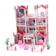 thumbnail image 2 of Casa de muñecas Playset Casa de muñecas con muebles y accesorios, Juego de rol, Vacaciones con 14 habitaciones, 2 of 9