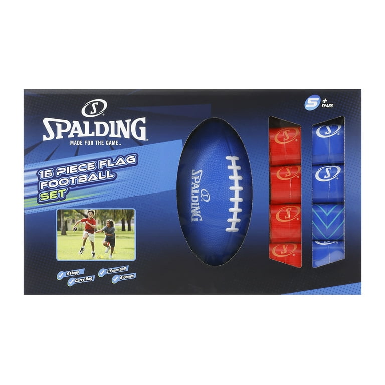 Spalding Football Starter Set with 15-Piece Flag – Complete Kit
