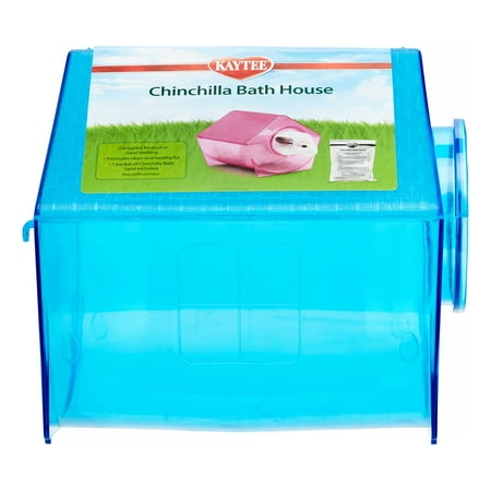 Chinchilla Bath - Kaytee Chinchilla Bath House, Assorted Colors