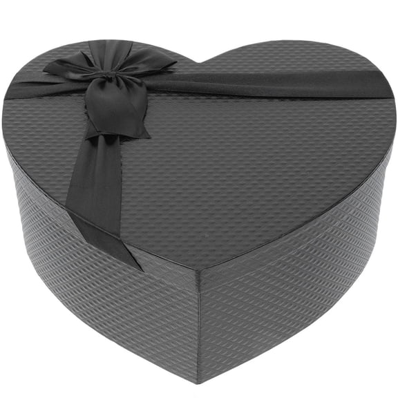 SEWCHICS Heart Shaped Box Flower Arrangement Box Paper Decoration Prop Female Friends 1Set