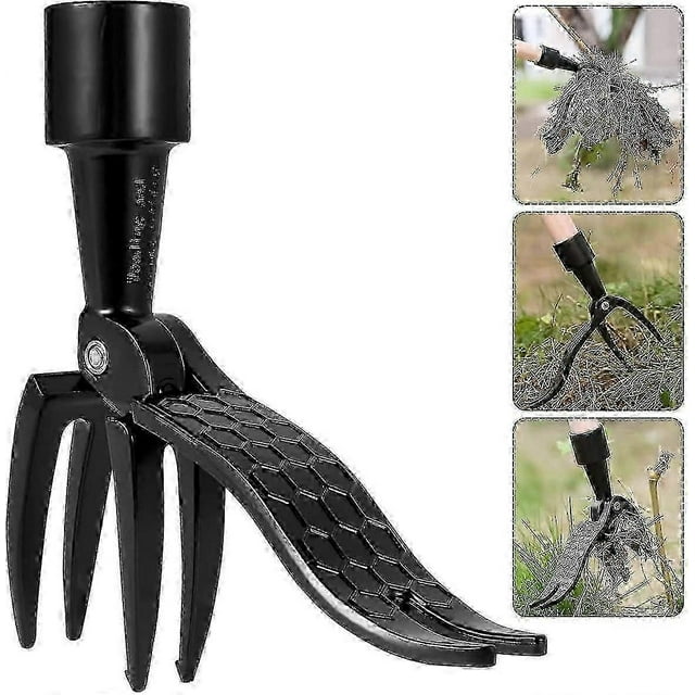 Handheld Weed Picker Tool Aluminum Weed Removal Stand Up Weed Puller Remover Without Bending Pulling, Kneeling -no Pole