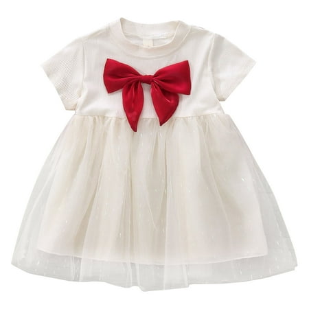 

Little Girl Dress Girl s Short Sleeve Tulle Sequin Princess Clothes Toddler Summer Cool Cute