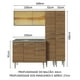 thumbnail image 3 of Madesa Gabinete de Cocina Integral Compacta 169 cm con Fregadero Emilly Rustic 12, 3 of 11