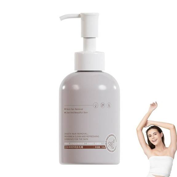 120g Gentle Hair Removal Cream, Suitable for Multiple Body Parts,Sensitive Formula, Suitable for All Skin Types