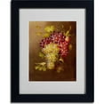 thumbnail image 2 of Trademark Fine Art "Still Life with Grapes" Canvas Art by Rio, Black Frame, 2 of 3