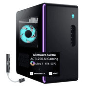 Alienware Aurora ACT1250 Ultra 7 265F RTX 5070 32GB 1TB SSD Win11H w/USB Hub