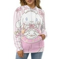 thumbnail image 2 of CINNAMOROLL Hoodie with Pocket Anime for Men Women Couple Gift, 2 of 7