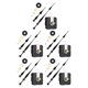 thumbnail image 1 of Movimiento de reloj Ounissouiy con accesorios de reloj Negro DIY Type2 NO2, 1 of 5