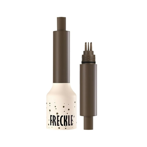 Lápiz de maquillaje impermeable con efecto pecas, natural y realista, secado rápido en 5 puntos, duradero y resistente al agua, ideal para maquillaje soleado, 1,2 ml.