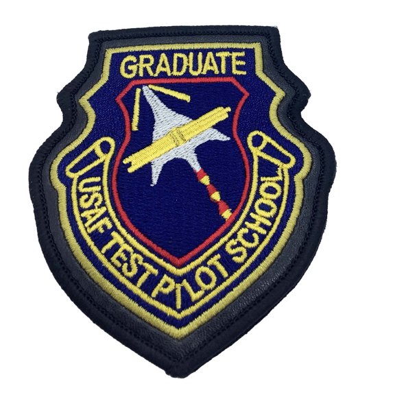 USAF Test Pilot Patch – With Hook and Loop