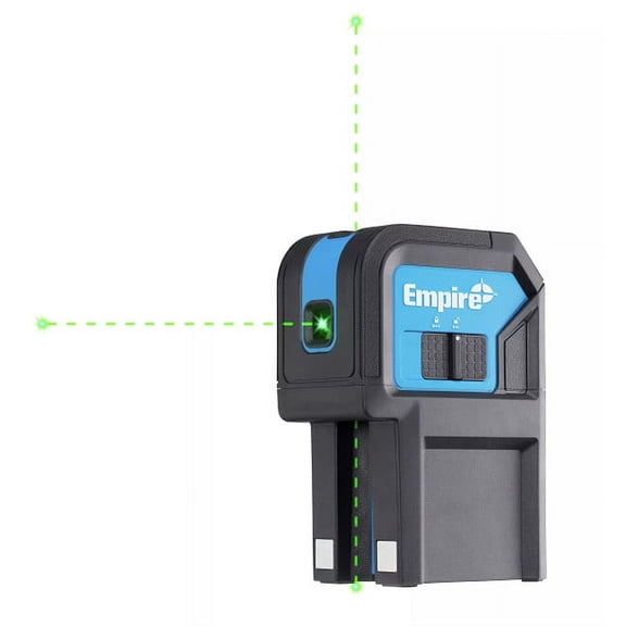 Empire ELG3D 125 Feet Self-Leveling 3-Point Laser - Green