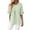 Green, variant on CAIVO Women Blouses Dressy Casual Summer Loose Fit Ruffle Cap Sleeve Tunic Shirts Short Sleeve O-Neck Solid Color Trendy Tops