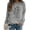 Grey, variant on FASHOFT Flower Graphic Sweatshirt for Women Floral Oversized Hoodie Long Sleeve Baggy Pullover Fall Winter Tops Blue L