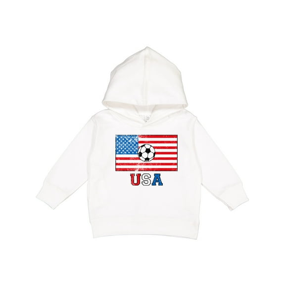 Inktastic USA Soccer Toddler Hoodie