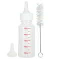 thumbnail image 1 of Biberones De Lactancia Para Mascotas, Pezón Suave, Fácil Limpieza, Biberón De Alimentación Animal De 50 Ml Para Gatitos Y Cachorros OTVIAP Animal Feeding Bottle, 1 of 8