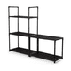 thumbnail image 1 of Estante De Plástico Anaquel Uso Rudo Closet 150kg 5 Repisas Malubero Negro, 1 of 5