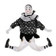 thumbnail image 4 of Muñeca apariencia de de Pulgadas con Atuendos Blancos Y , Muñeca Arlequín Divertida, Accesorios de , Yotijar Muñecas de porcelana payaso, 4 of 9