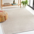 thumbnail image 2 of SAFAVIEH Martha Stewart Cotton Striped Area Rug, Pink/Ivory, 6'7" x 9', 2 of 5