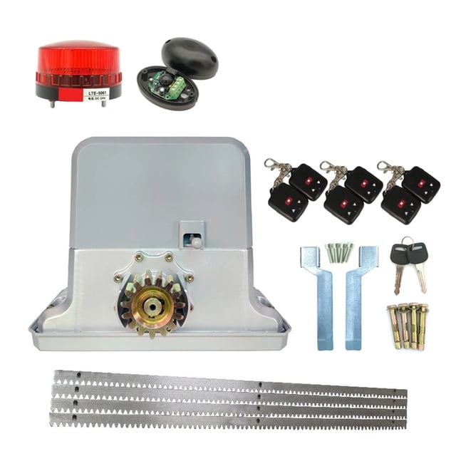 1800KGS Automatic Sliding Gate Operator Of AC220V/110V Motor As Door Closer Gate Motor Engine(sensor,button,lamp, Optional) Pack ,Easy to Install
