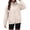 #138White, variant on Women's Lightweight Zip Up Hooded Rain Jacket Waterproof Packable Windbreaker Jacket with Pockets S-XXL