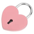 thumbnail image 3 of Dioche Heart Lock, Lock Comfortable For Diary For Jewelry Box For Small Luggage, 3 of 7
