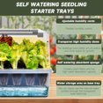 thumbnail image 2 of Kit de bandejas Seed Starter con riego automático Adawook con luces de cultivo, 2 of 8