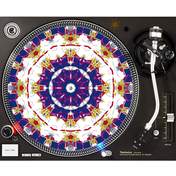 KuzmarK™ 12" DJ Turntable Slipmat - No Slogan