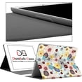 thumbnail image 4 of AmPm pour iPad Air 5e 2022 Air 4e 2020 Génération [ iPad Air 4 / Air 5 ] Profil Mince 10,9 Pouces avec Support à Angle de Vision Réglable Couverture Imprimée à Rabat - Oiseaux & Fleurs, 4 of 7