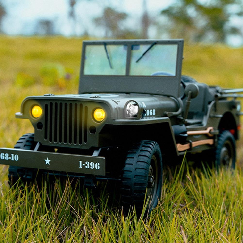 Army Green - Standard (A)$For Jeep 1:10 Simulation Model Remote Control Off-Road Vehicle Rc Remote Control Car