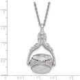 thumbnail image 3 of Silver-tone 3 in 1 Locket Spinning Pendant Necklace, 3 of 5