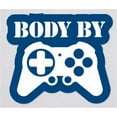 thumbnail image 2 of Body By Video Games Sticker, 2 of 4