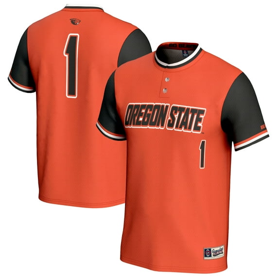 Unisex GameDay Greats #1 Orange Oregon State Beavers Softball Fashion Jersey