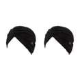 thumbnail image 1 of Diademas de moda Qarigey Estilo simple Colores surtidos Negro 2piezas, 1 of 5