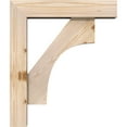 thumbnail image 3 of Ekena Millwork 5 1/2"W x 22"D x 26"H Westlake Block Smooth Bracket w/ Offset Brace, Douglas Fir, 3 of 25