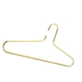 thumbnail image 3 of Iron Clothes Hangers Opening Clothes Hangers Thicken Clothes Hangers Coat Hangers (Golden), 3 of 6