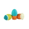 Boon Scrubble Interchangeable Bath Toy Squirt Set Multicolor Orange Gbl