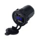 thumbnail image 1 of Reemplazo del encendedor de cigarrillos del coche de la pantalla Digital del voltaje del cargador del coche del USB dual universal para la motocicleta del coche de 12V / 24V Vogacara DZ4100-03B, 1 of 2