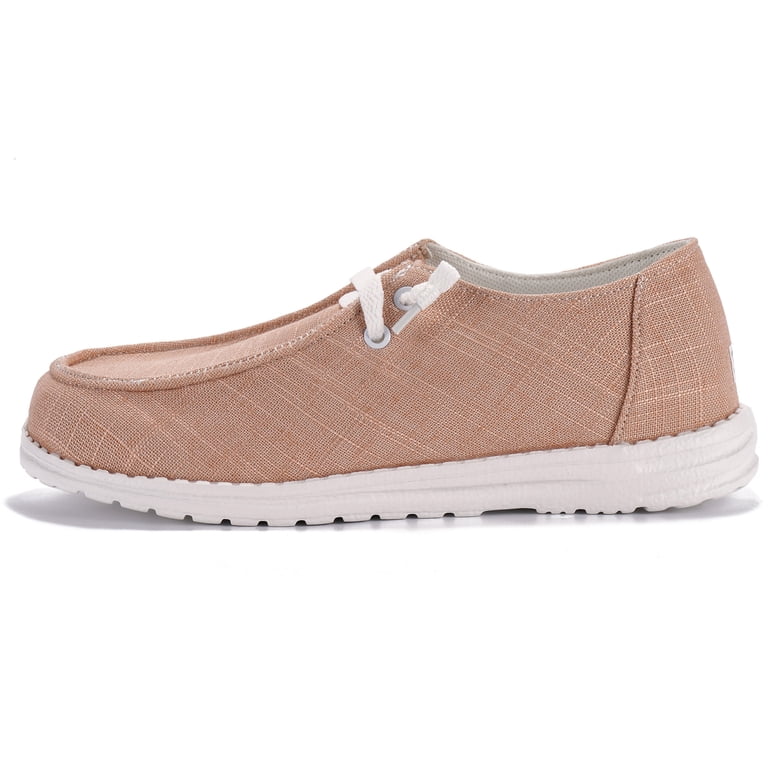 Men\'s Slip-On Loafers - Pink and Brown Rotosw Mens Flats Slip On Loafers Comfort Sneakers Casual  main image 4