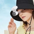 thumbnail image 6 of Clip On Fan For Hat And Waist, Hands-Free Mini Hat Fan, Personal Fan With 3 Speeds For Hiking, Fishing, Camping, Running, Travel, 6 of 6