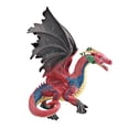 thumbnail image 1 of Figura coleccionable de dragón de míticas, juguete, estatua de juguete detallada, modelo de dragón para niños y niñas de 4 años en rojo, 1 of 8