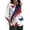 D Multicolour, variant on Summer Shirts for Women Women's Stars and Stripes Crew Neck Elbow Length Sleeve T Shirt Patriotic Graphic Fourth of July Print Casual Short Sleeve Tee Comfortable Blend Top Multicolour L