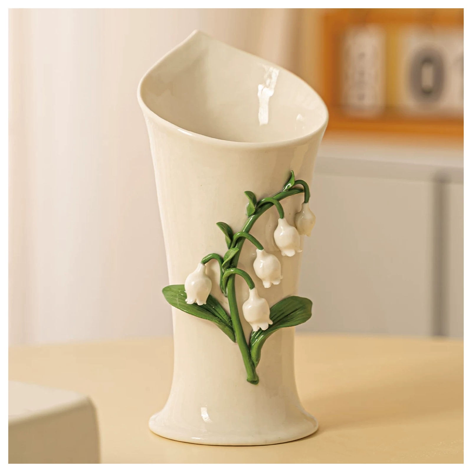 Japanese Drain Rack, Ceramic Cutlery Drainer with Water Tray, Ceramic Utensil Storage Rack for Chopsticks, Spoon Rack