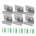 thumbnail image 4 of OUNONA 6 Pcs Crochets de Suspension Robustes pour Cadre Photo en Acier Inoxydable, 4 of 8