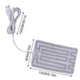 thumbnail image 4 of Almohadilla Tela Fibra Carbono para Guantes Calentados Por USB Película Calefactora Chaleco 1 Par, 4 of 4