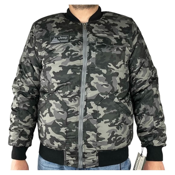 Chamarra Jeep Hombre Casual Camuflaje multicolor M