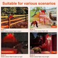 thumbnail image 4 of Solar Outdoor Motion Sensor Alarm with 13 Sound,130db Dual Speaker Motion Detector Alarm Light with Remote for Farm Yard, 4 of 5