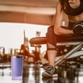 thumbnail image 5 of Linkidea 2 Pack Water Bottle Boot Compatible with YETI Tumbler 20oz/30oz, Travel Mug 20oz/30oz, Silicone Anti-Slip Waterbottle Bottom Sleeve Cover Protector (Violet), 5 of 6