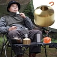 thumbnail image 2 of Gas Tank Metal Case Retro Outdoor Gas Canister Protective Cover (Copper), 2 of 6