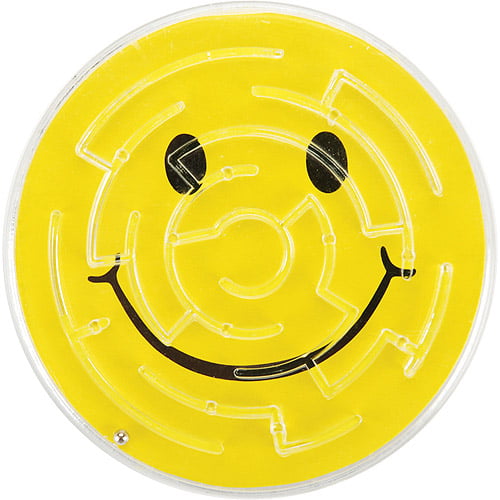 Great Party Favor or Activity Dazzling Toys Smiley Maze Game 12 Pieces per Pack